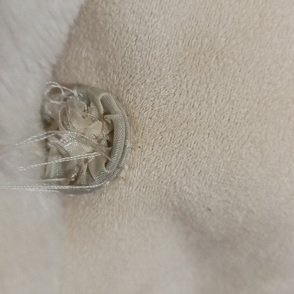 WHBM 32oz  faux suede  faux fur lined coat - Picture 4 of 7